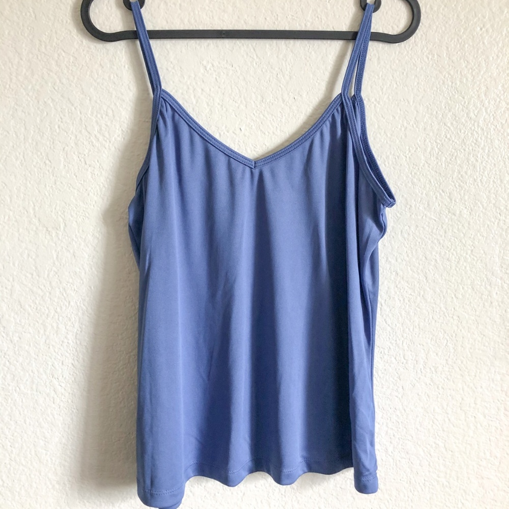 Blue Camisole Tank Top Undershirt
